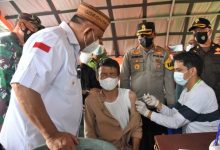 Rusli Apresiasi Vaksinasi di Kecamatan Limboto Telah Capai 75 Persen