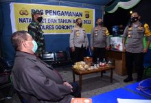 Malam Tahun Baru 2022 di Kabgor Terpantau  Aman dan Terkendali