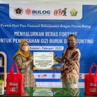 Di Hari Pers Nasional,Panti Asuhan di Kendari dapat Bantuan Beras Fortivit