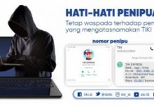 Hati-Hati Penipuan Mengatasnamakan TIKI