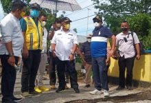 Jembatan Desa Pilolalenga Ambruk, Rusli  Cari Solusi untuk Perbaiki