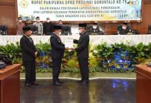 10 Kali Berturut-Turut, Pemprov Gorontalo Raih Opini WTP dari BPK
