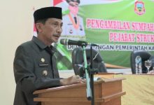 Mengisi Kekosongan Jabatan, Bupati Nelson Lantik 10 Pejabat Eselon II Pemkab Gorontalo