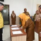 Dinas Kominfotik Provinsi Gorontalo Gelar Sertijab Pejabat Struktural