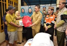 Korban Kebakaran di Kelurahan Tamalate dapat Bantuan dari Pemprov Gorontalo