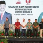 Dukungan terhadap Capres Ganjar Pranowo Datang dari Relawan Des Ganjar Gorontalo