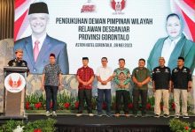 Dukungan terhadap Capres Ganjar Pranowo Datang dari Relawan Des Ganjar Gorontalo