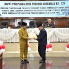 Tujuh Fraksi DPRD Provinsi Gorontalo Setujui Ranperda Revisi RTRW dan Retribusi Daerah