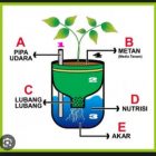 Warga Desa Tuladenggi Kecamatan Telaga Biru Buat Bekas Botol Plastik Jadi Hidroponik Untuk Tanaman Sayuran