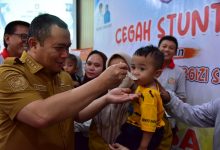 Penjagub Ismail Sambut Baik Pelaksanaan Pemberian Bantuan Makanan Tambahan bagi Anak Tengkes