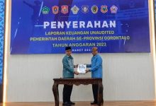 Pemkab Gorontalo Optimis Pertahankan Prestasi  Opini WTP dari BPK