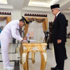 Ismail Madjid selaku Pj Walikota Gorontalo Resmi Dilantik Penjagub Rudy