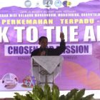 Nelson Sampaikan Perkemahan ‘’Back To The Altar’’ Sejalan dengan Visi Misi  Kabupaten Gorontalo