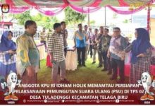 KPU Kabgor Berharap Proses Penghitungan Suara PSU di TPS 02 Disiarkan Langsung