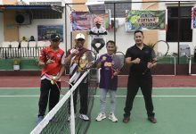 Saat Buka Turnamen Tenis KPTA Gorontalo ,Nelson Bilang Olah Raga Tenis Secara Rutin Membuat Tubuh tetap Seha