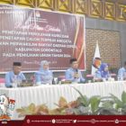 KPU Kabgor Gelar Rapat Pleno Tetapkan Wakil Rakyat di DPRD Setempat Priode 2024-2029