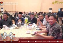 Anggota KPU Kabgor Windarto Bahua Ikut Hadiri Rakor Data Pemilih Ganda yang Digelar KPU Provinsi Gorontalo dan Sulut