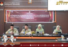 KPU Kabgor Terima Perbaikan Dokumen Persyaratan Pencalonan Paslon Roni dan Adnan