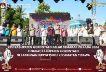 Semarak Pilkada 2024 Tingkat Kabgor yang Digelar Lapangan Karya Isimu Resmi Ditutup