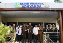 Hadirnya  Klinik Adhyaksa Pratama Beri Layanan Kesehatan kepada Masyarakat Diapresiasi Pemkab Gorontalo