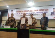 Peprov dan Pemkab Gorotalo Sepakat Perkuat Sinergi Turunkan Kemiskinan dan Stunting