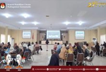 KPU Kabgor Lakukan Monitorng Kegiatan Bimtek KPPS Gelombang Kedua di 19 Kecamatan