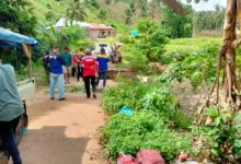 Akses Jalan Desa Buhu dan Desa Ulobua Rusak Sehingga Tidak Bisa Dilalui Oleh Kenderaaan.