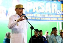 Pemprov Gorontalo Sediakan 1.500 Paket Pangan Pasar Murah di Kabgor dan Diserbu Ribuan Warga