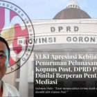 YLKI Apresiasi Kebijakan Penurunan Pelunasan Hutang Kopnus Post, DPRD Provinsi Dinilai Berperan Penting dalam Mediasi