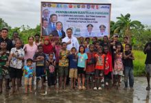 BULOG Salurkan Banpang kepada 161 PBP di  Kampung Wogekel dan  Wanam Merauke