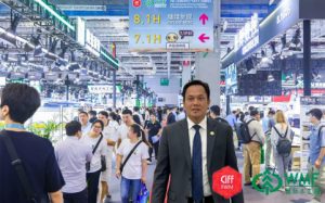 Heru di suasana pameran